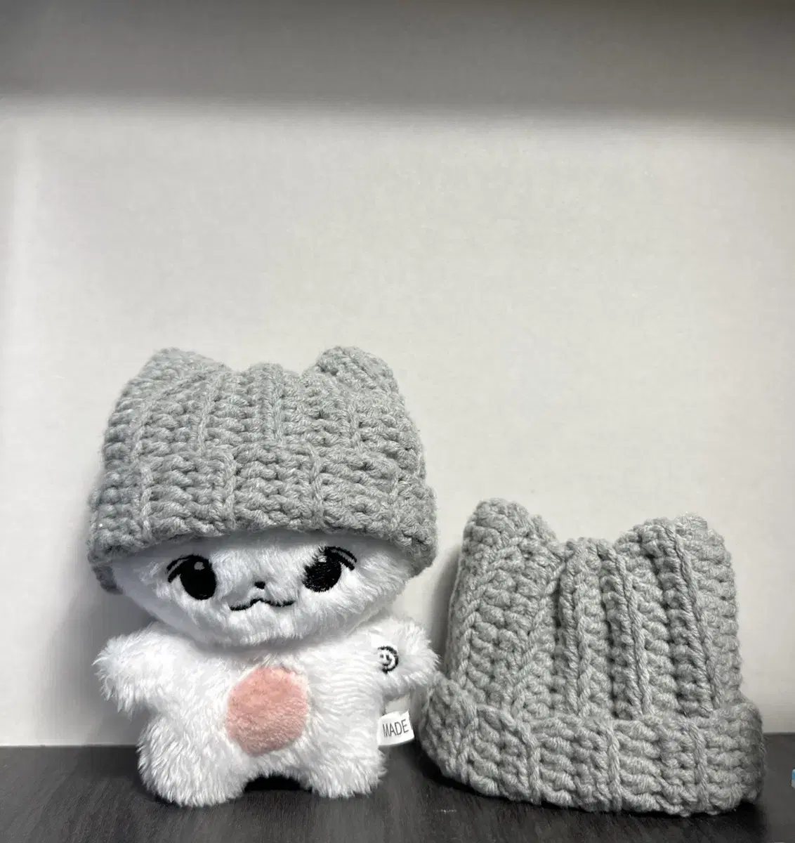 10cm 인형 고양이 비니